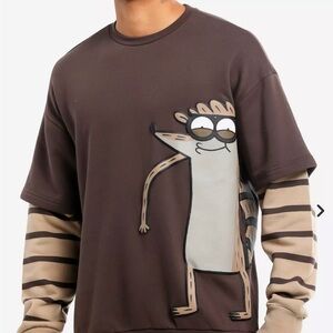 Regular Show Rigby Sweatshirt! small